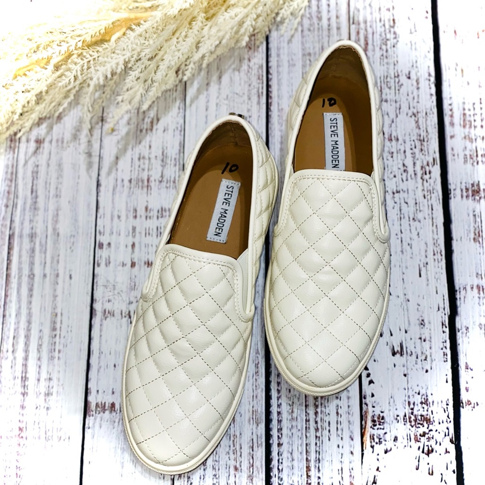 Steve Madden Ecentrcq Quilted Slip-on Sneaker (Women's)